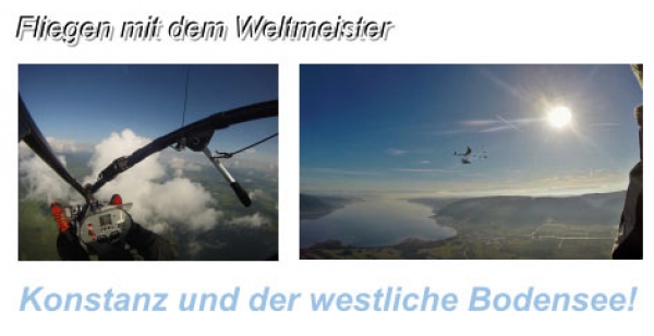 Fliegen am Bodensee mit Walter Holzmüller vom 10.-17.06.2017